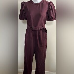 Classy Wine Colour Jumpsuit